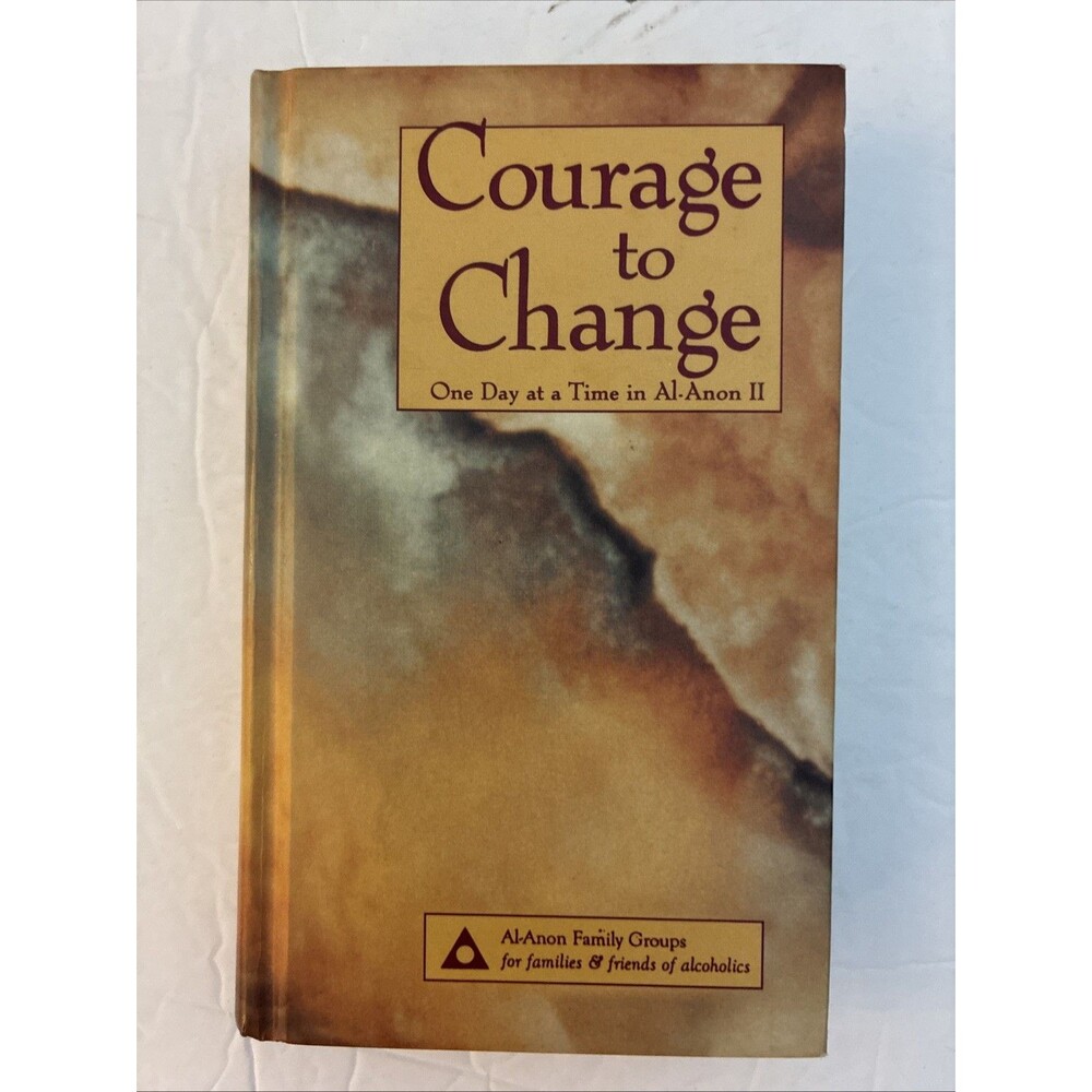 Courage to Change: One Day at a Time in Al-Anon II 1992 Hardcover Pocket Sized..